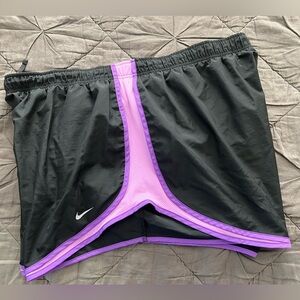 Nike Tempo Dri-Fit Running Shorts 2X Plus Black/Purple